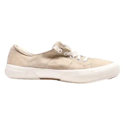 LAUREN RALPH LAUREN Low Top Trainers Brown Suede Womens UK 8