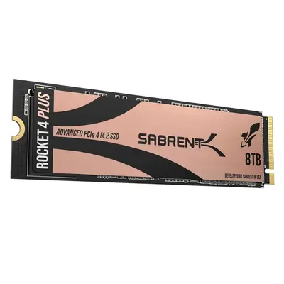 SB-RKT4P-8TB Sabrent Rocket 4 Plus 8TB PCI Express NVMe 4.0 M.2 2280 Solid State Drive
