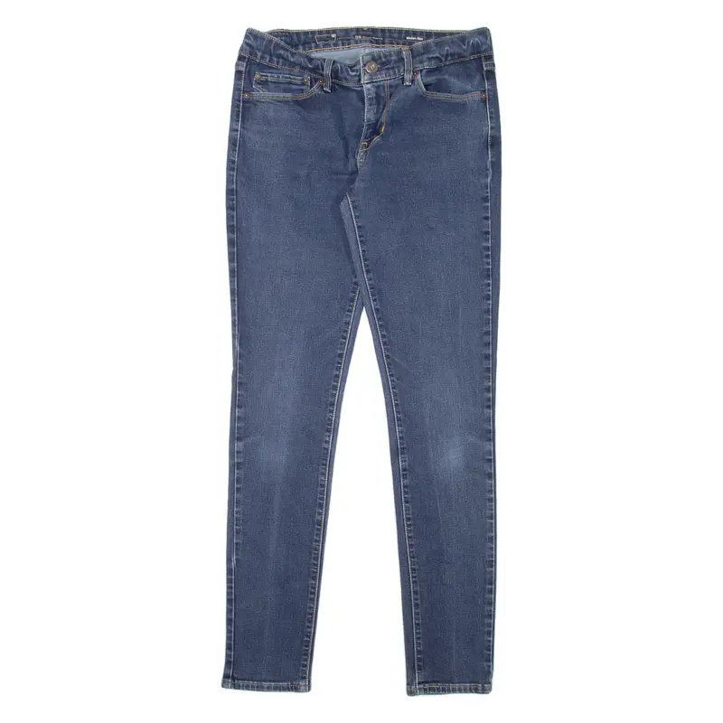 LEVI'S Modern Rise Womens Jeans Blue Slim Skinny W28 L30