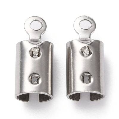 Non-Tarnish 304 Stainless Steel Cord Ends