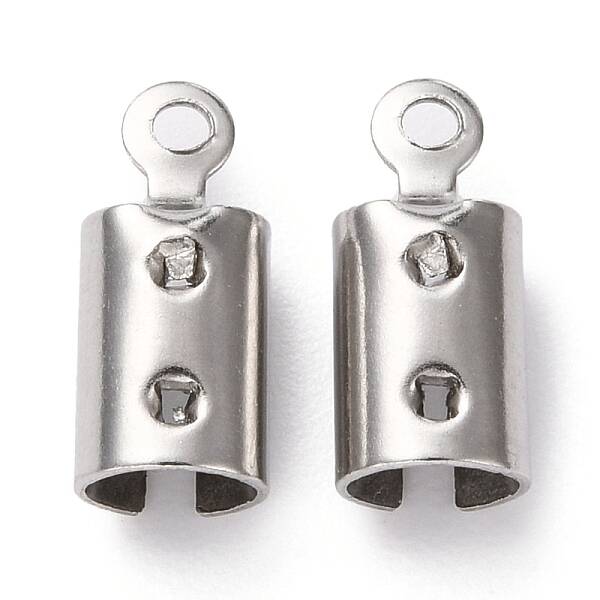 Non-Tarnish 304 Stainless Steel Cord Ends
