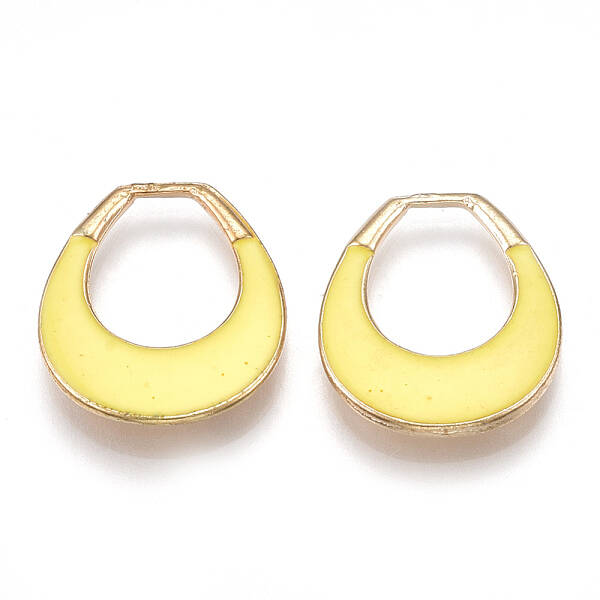 Alloy Enamel Pendants