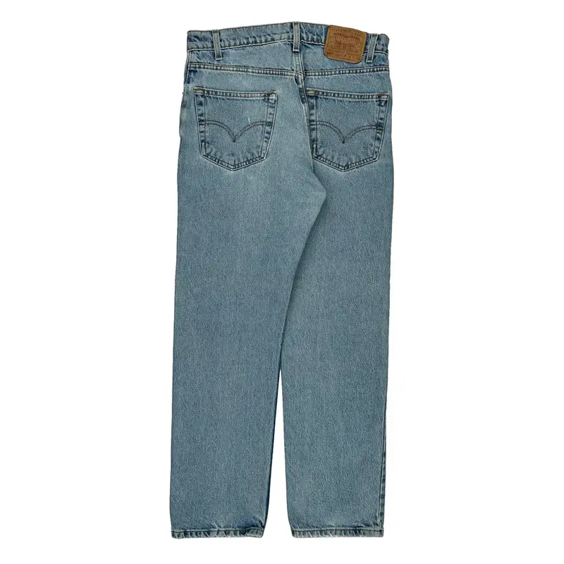 505 Levis Jeans - 34W 30L Light Wash Cotton