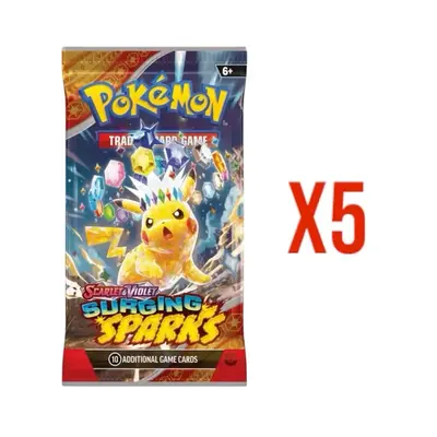 Surging Sparks Booster Packs (5)