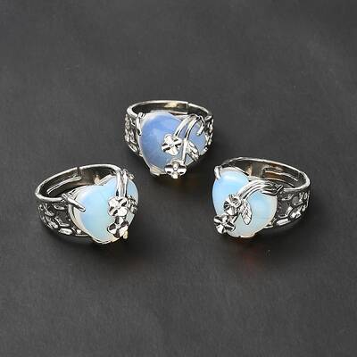 Opalite Adjustable Rings