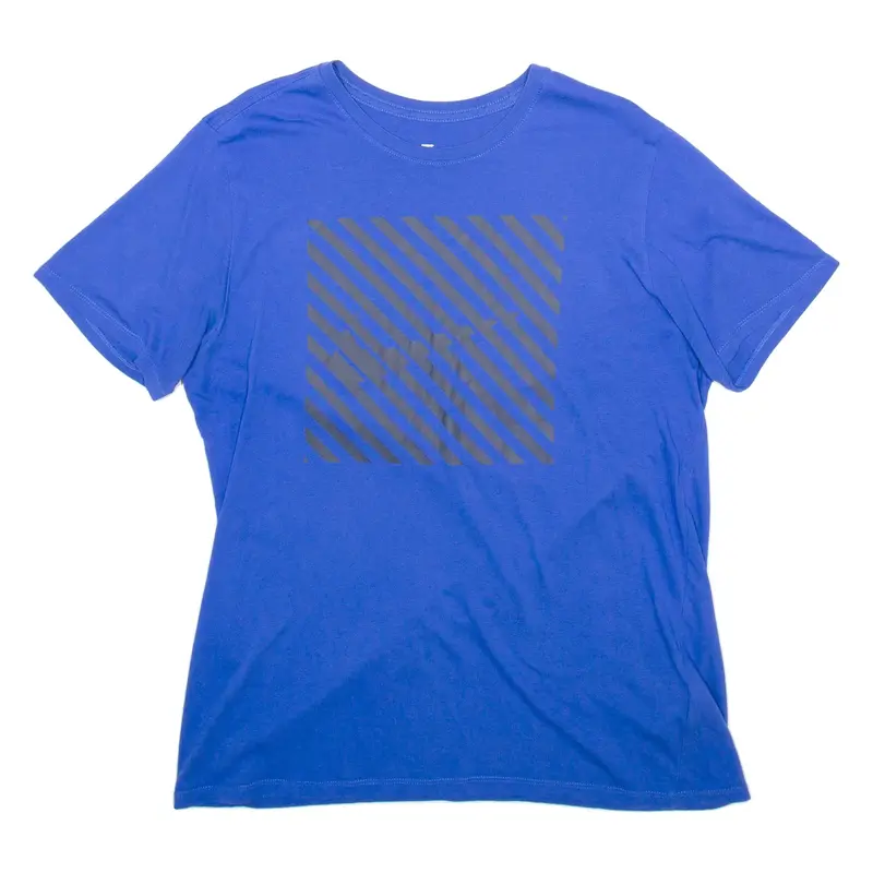 NIKE Mens T-Shirt Blue L