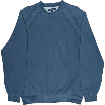 Tommy Hilfiger Sweatshirt - XL - Blue Cotton