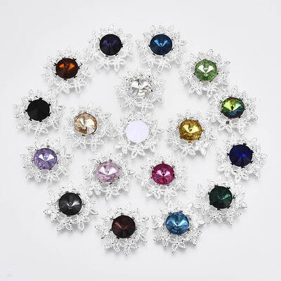 Resin Rhinestone Cabochons