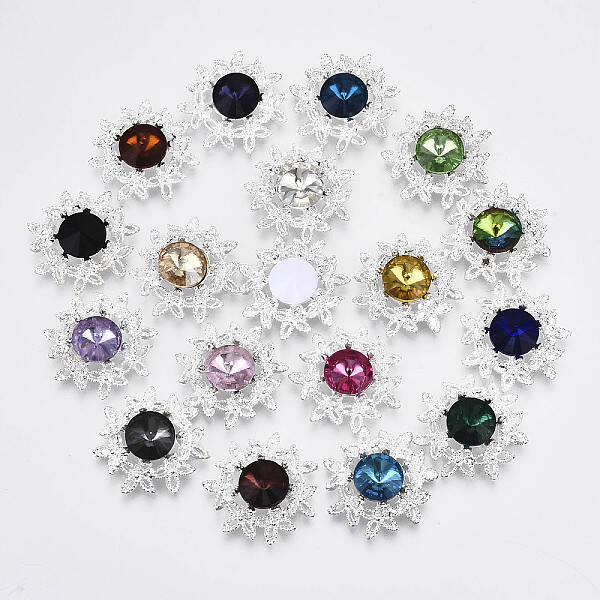 Resin Rhinestone Cabochons