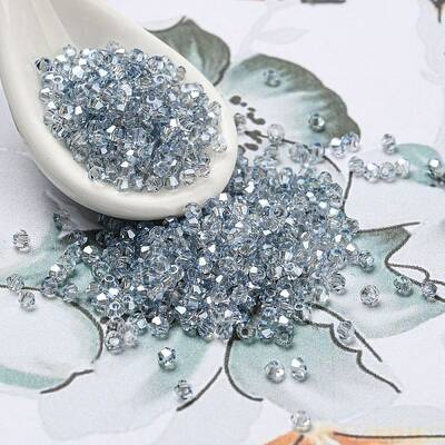Transparent Electroplate Glass Beads