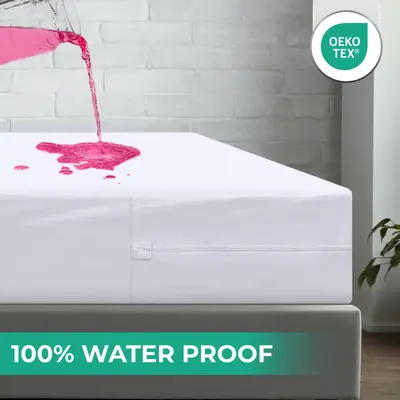 ăFall Deals For YouăUtopia Bedding Zippered Mattress Encasement Queen | 100% Waterproof & Bed Bug Proof Protector | 6-Sid...