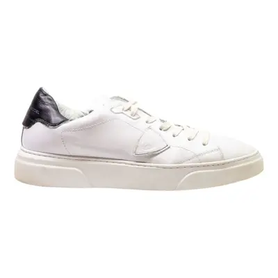 PHILIPPE MODEL Sneaker Trainers White Leather Mens UK 9.5