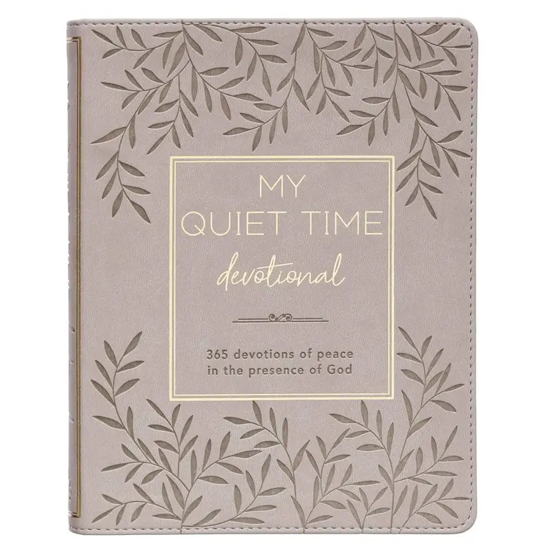 My Quiet Time Devotional - 365 Devotions for Women To Bring You Into The Peace Of The Presence of God Cappuccino Gift Ribbon ...