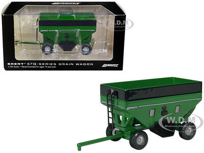 Brent 657Q Grain Train Wagon Green 1/64 Diecast Model by SpecCast