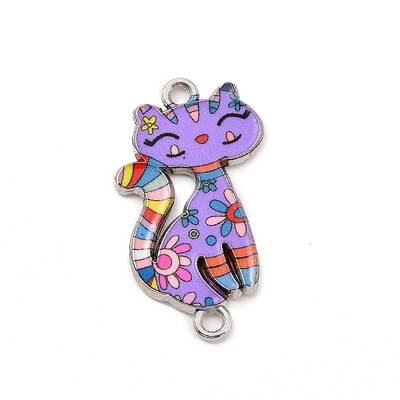Alloy Enamel Connector Charms