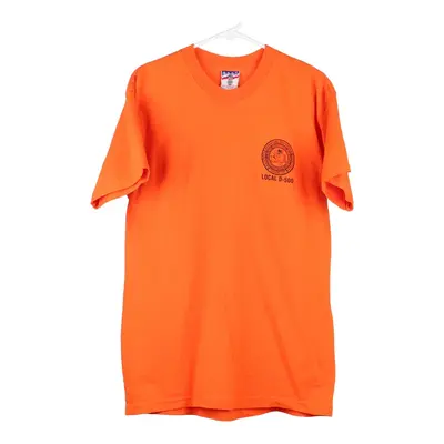 I Am Essential Union Made T-Shirt - Large Orange Cotton