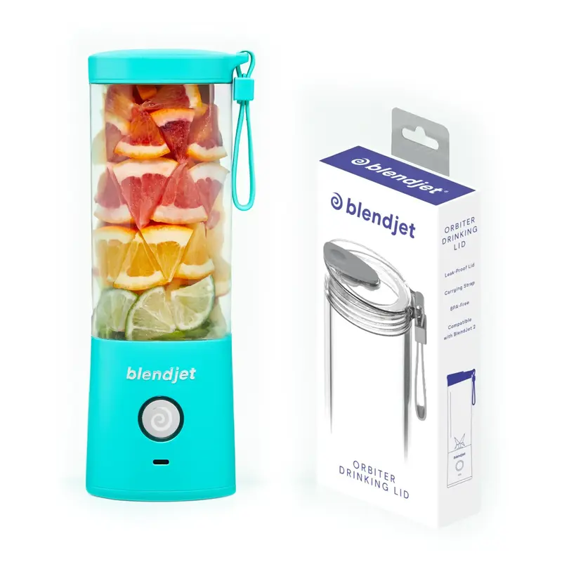 BlendJet 2 + Drinking Lid Bundle, #1 Selling Portable Blender