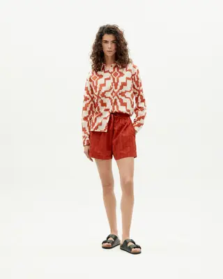 Shorts Geranio Orangered | Color: ORANGERED | Size: M