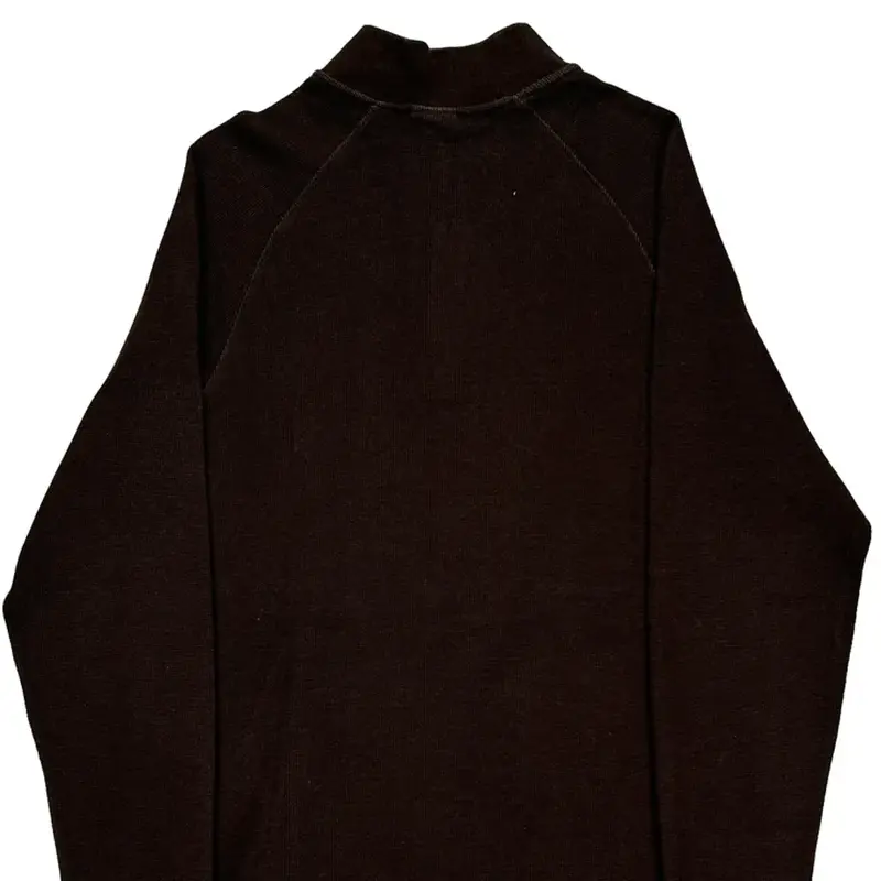 Carhartt 1/4 Zip - Medium Brown Cotton