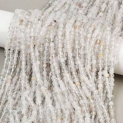 Natural Quartz Crystal Beads Strands