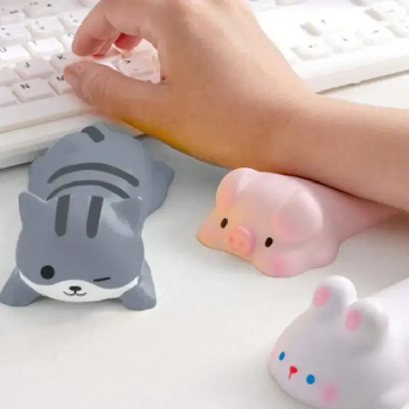 Cute Design Wrist Rest, Creative Animal Design Mouse Elbow Pad Arm Rest, Slow Rising Mouse Pad, Office Supplies for Home Of...