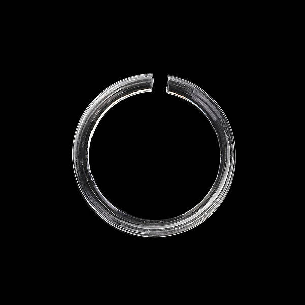 Transparent Plastic Single Bracelet Display Rings