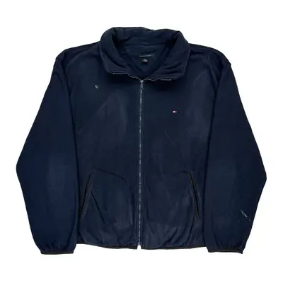 Tommy Hilfiger Fleece - 2XL Navy Polyester | Size: xx-large