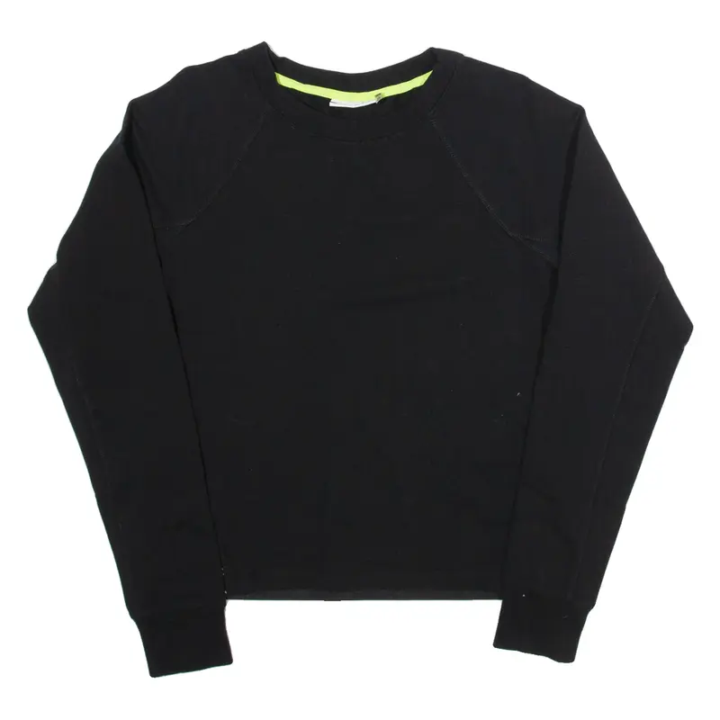 DKNY Womens Sweatshirt Black XS