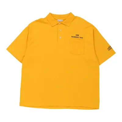 Great American Polo Shirt - 2XL Yellow Cotton