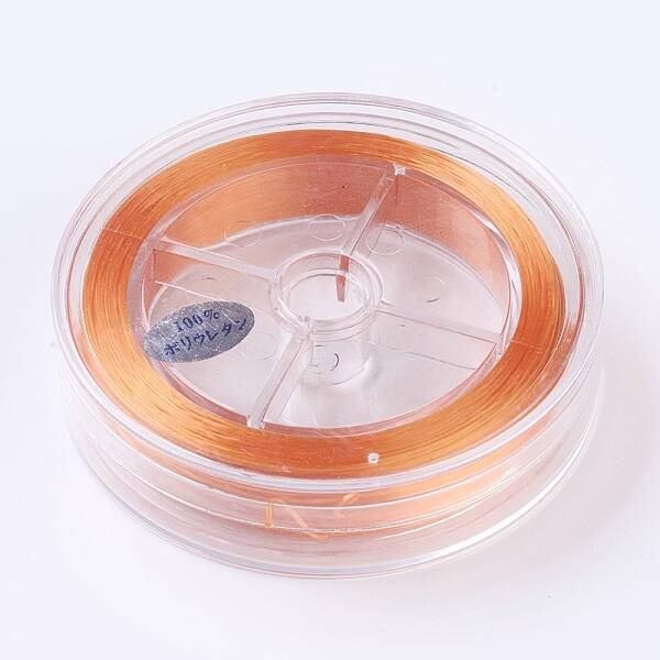 Flat Elastic Crystal String