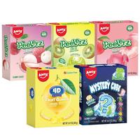 AMOS Peelerz Mystery Box 240g  Kiwi Lychee Peach 4D Fruit Gummy Candy Lemon Burst Gluten Free Sweet Sour Chewy Snack Surprise...