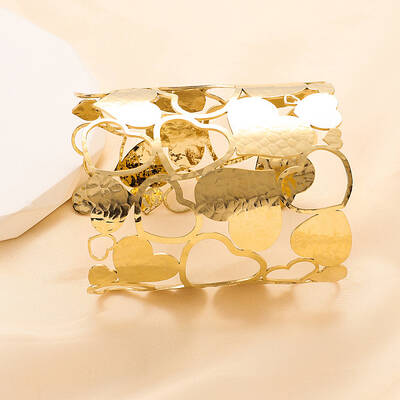 304 Stainless Steel Cuff Bangles for Women