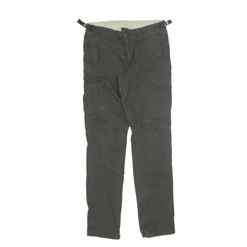 CARHARTT X Aviation Pant Workwear Trousers Green Regular Tapered Womens W25 L32