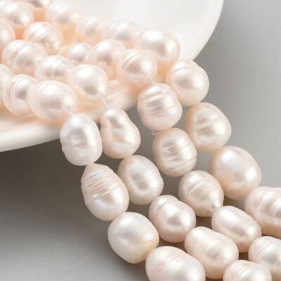 Natural Cultured Freshwater Pearl Beads Strands
