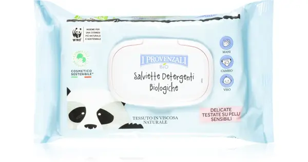 I Provenzali Bio Baby Wipes 64 Pieces Baby Wipes