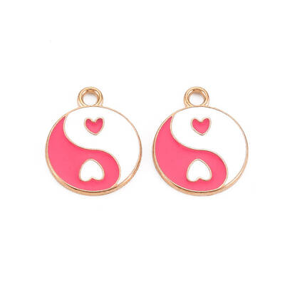 Alloy Enamel Pendant