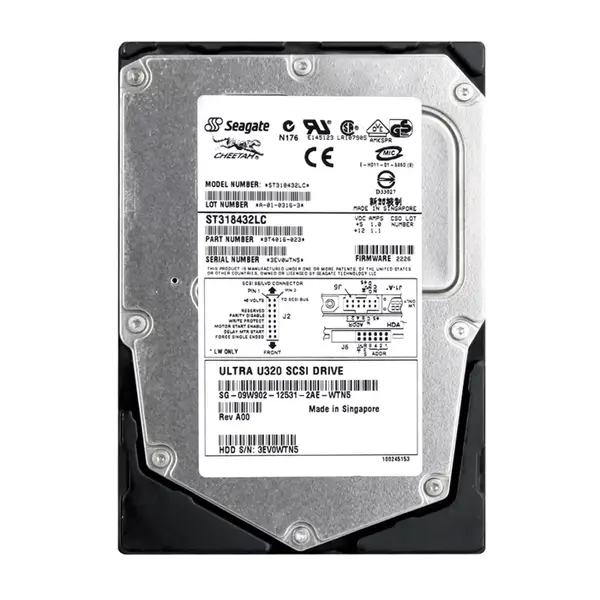 9T4016-023 Seagate 18GB 15000RPM Ultra 320 SCSI 3.5-Inch 8MB Cache Cheetah Hard Drive