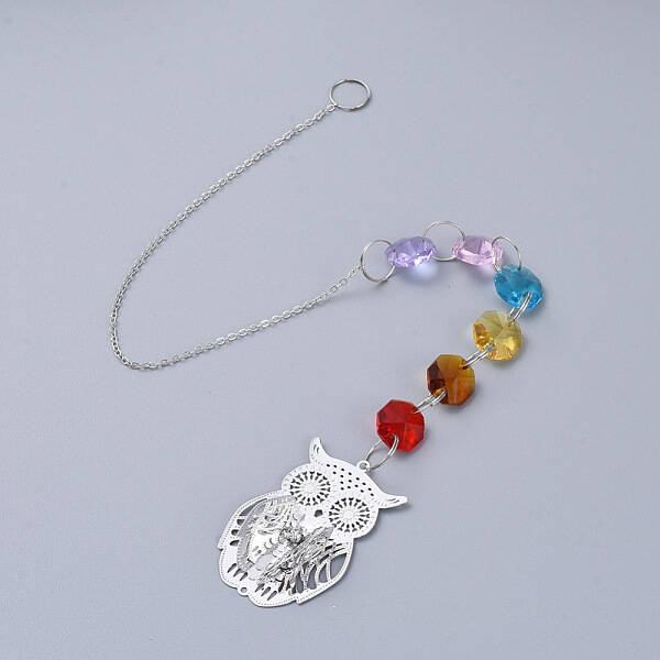 Chandelier Suncatchers Prisms Octogon Glass Hanging Pendant