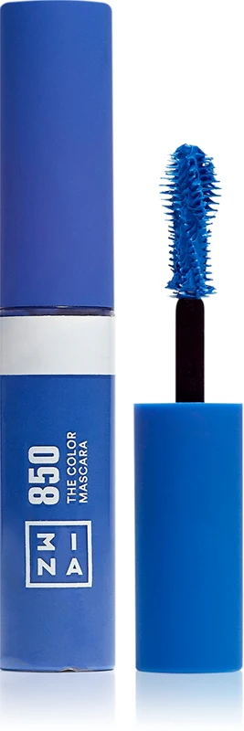 Mascara 3INA The Color color 850 - Blue 5.5 ml