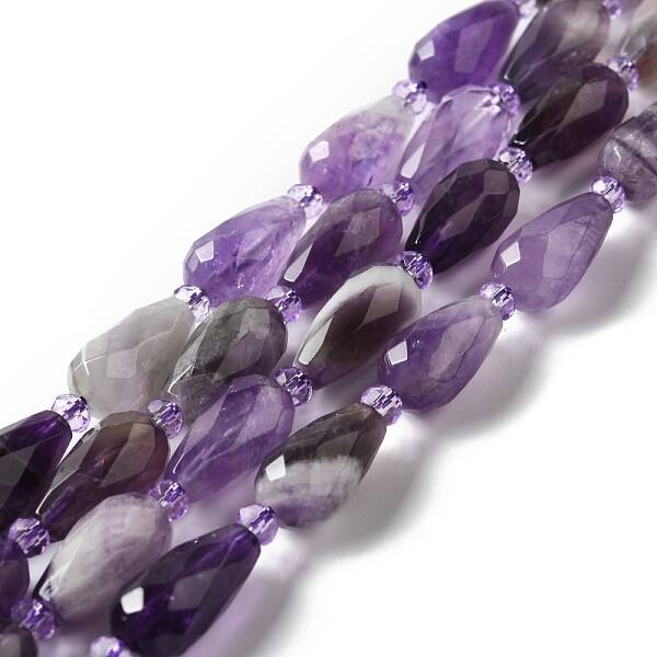 Natural Amethyst Beads Strands