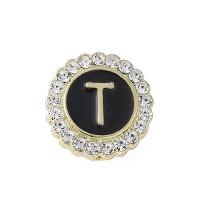 Letter Enamel Pins
