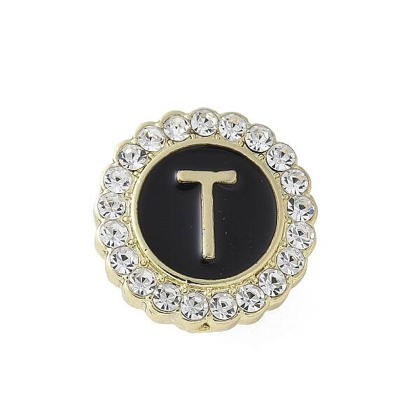 Letter Enamel Pins