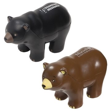 100 Promotional Bear - Stress Reliever - Polyurethane