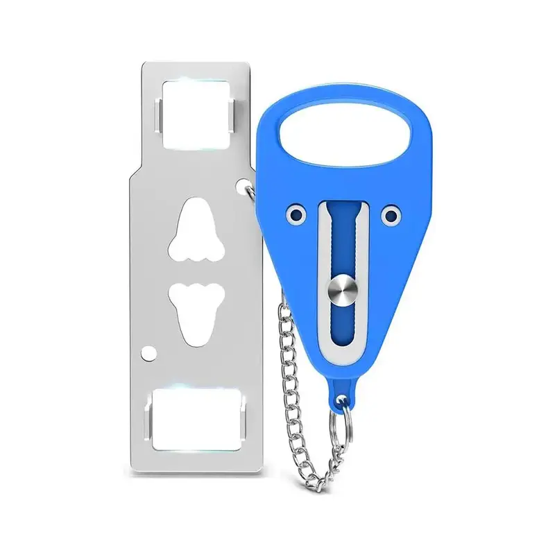 Door Extra Lock, Door Lock for Additional Privacy and Safety in Home Hotel and Apartment, Door Locks Suitable for Bedrooms an...