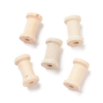 (Defective Closeout Sale for Wood Grains)Wood Thread Bobbins