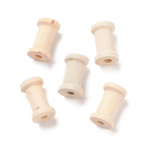 (Defective Closeout Sale for Wood Grains)Wood Thread Bobbins