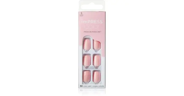 Kiss my face pink nails imPRESS Color Pick Me 30 pieces