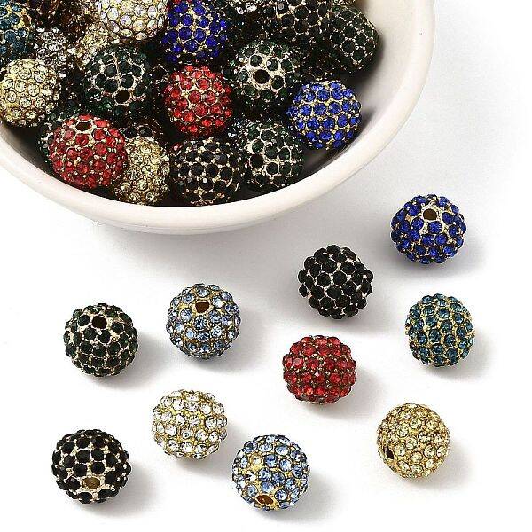 Alloy Rhinestone Beads