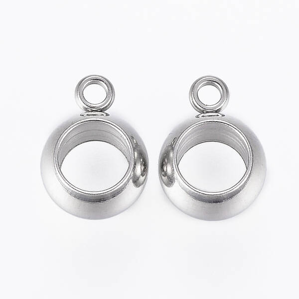 Tarnish Resistant 201 Stainless Steel Tube Bails