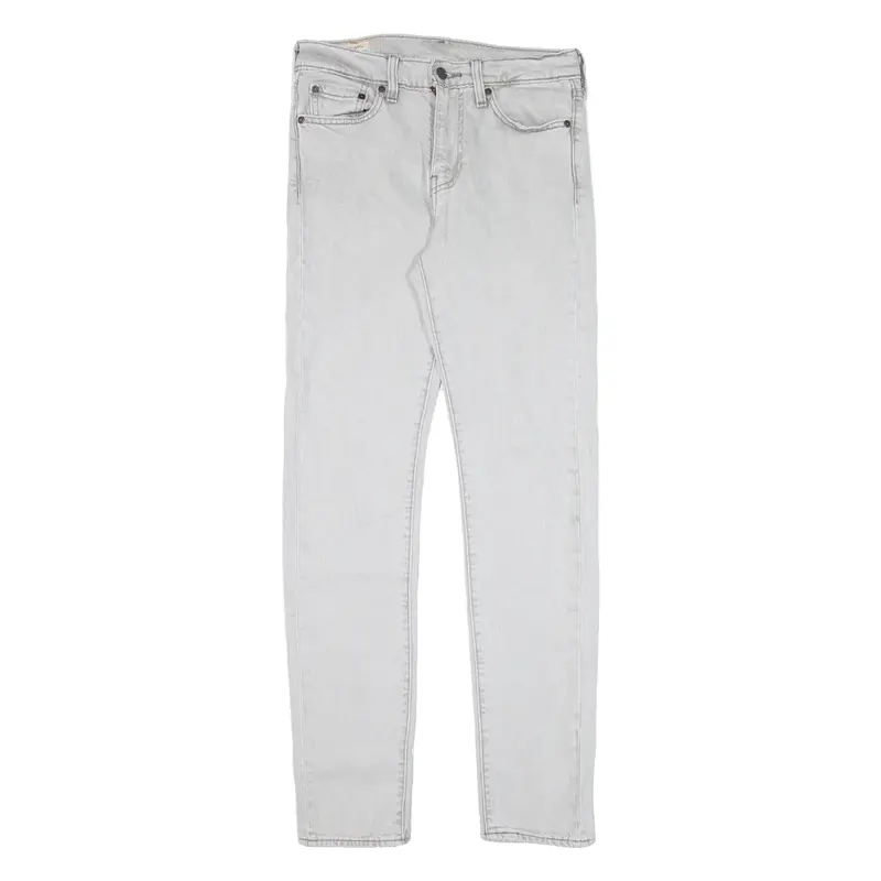 LEVI'S 510 BIG E Jeans Mens Grey Slim Skinny W28 L32